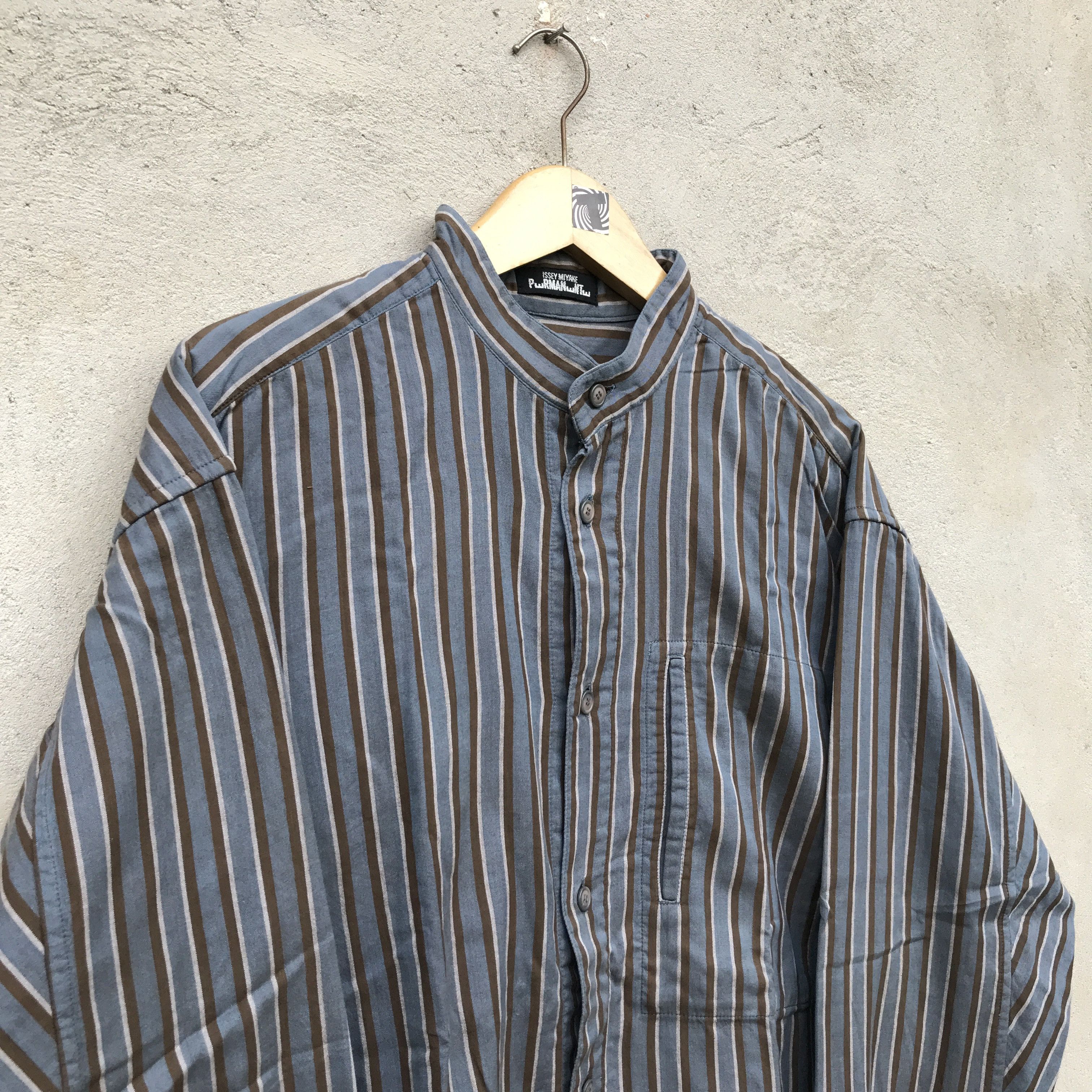 Issey Miyake Vintage Permanente Issey Miyake shirt Size US M / EU 48-50 / 2 - 2 Thumbnail