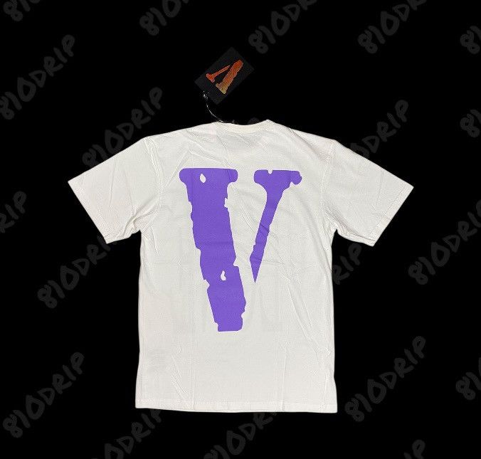 Vlone Vlone Purple Staple Tee White (S) Size US S / EU 44-46 / 1 - 2 Thumbnail