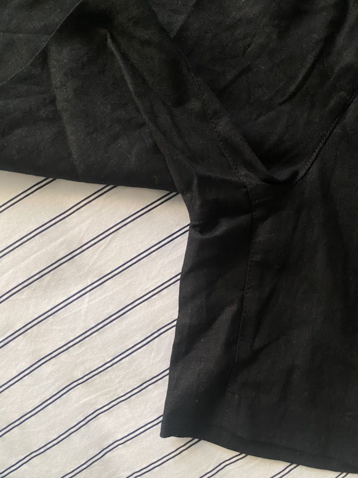 Old Navy NWT Old Navy High Waisted Black Linen Rayon Women’s Short Size 32" / US 10 / IT 46 - 7 Thumbnail