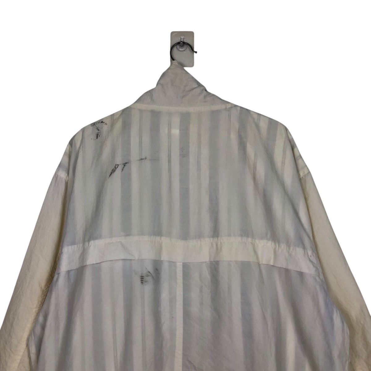 Japanese Brand × Vintage 📌Vintage Bomber Jacket Sport Striped Blanket Issey Miyake Size US M / EU 48-50 / 2 - 10 Thumbnail