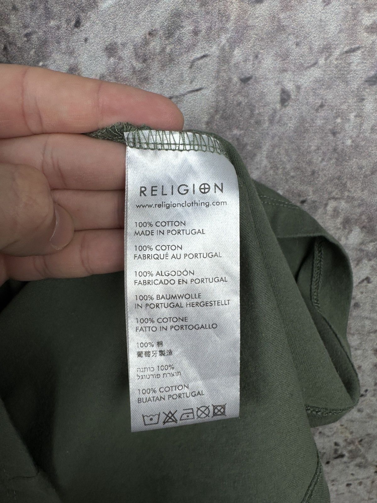 True Religion Religion Long Sleeve T-Shirt Graphic Skull Dragonfly Green Size US XL / EU 56 / 4 - 8 Thumbnail