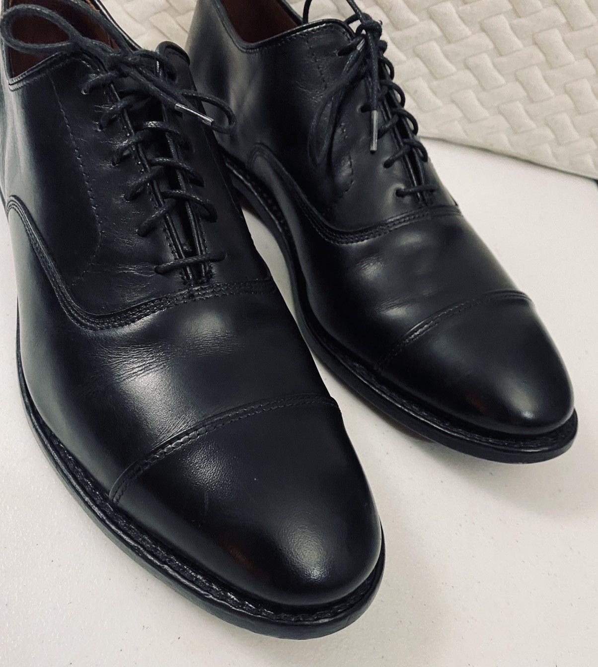 Allen Edmonds Allen Edmonds Park Avenue Cap-Toe Balmoral Oxfords 10.5 D Size US 10.5 / EU 43-44 - 4 Thumbnail