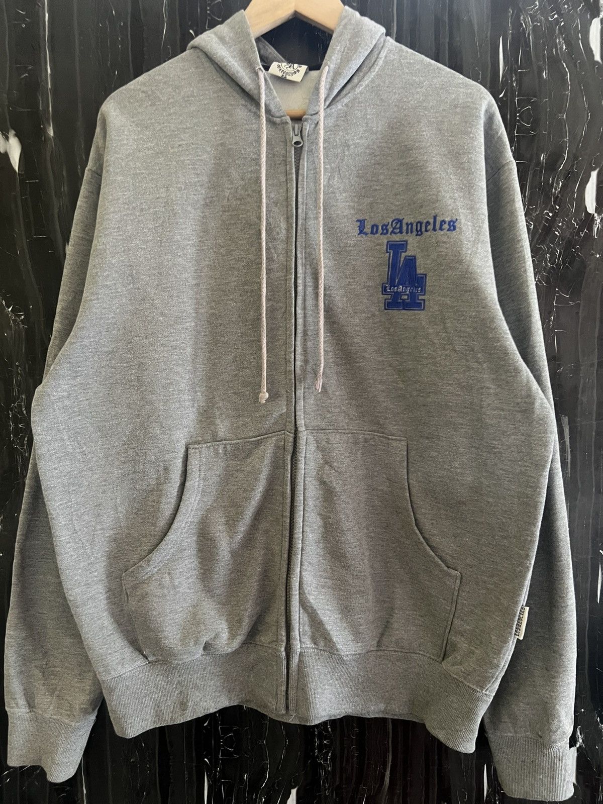 Los Angeles Apparel 🔥 Los Angeles Dodgers Zip Hoodie –Classic LA Streetwear Vibe Size US XL / EU 56 / 4 - 1 Thumbnail