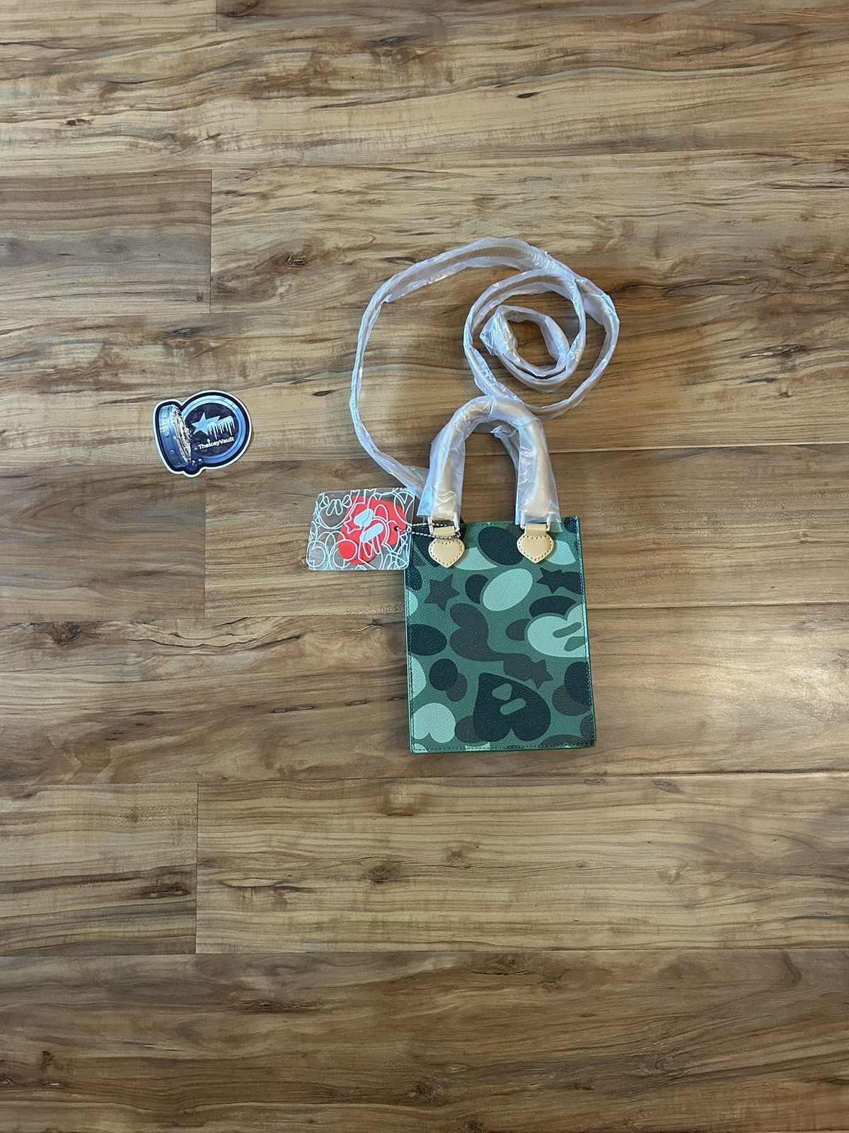 Bape Bape Green Apee Camo Mini Tote Bag Size ONE SIZE - 1 Thumbnail
