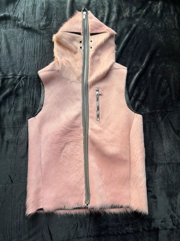 Rick Owens Rick Owens Ponyhair Gimp Vest Size US M / EU 48-50 / 2 - 2 Thumbnail