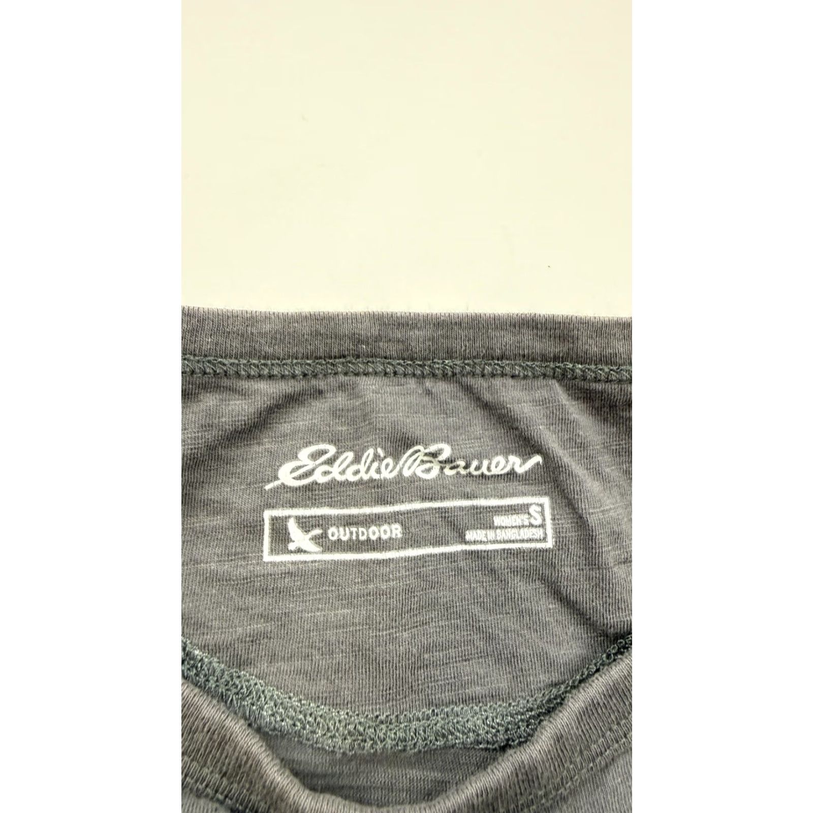 Eddie Bauer Eddie Bauer Shirt Womens Small Gray Long Sleeve Cotton Outdoor Crewneck Top Size S / US 4 / IT 40 - 3 Thumbnail