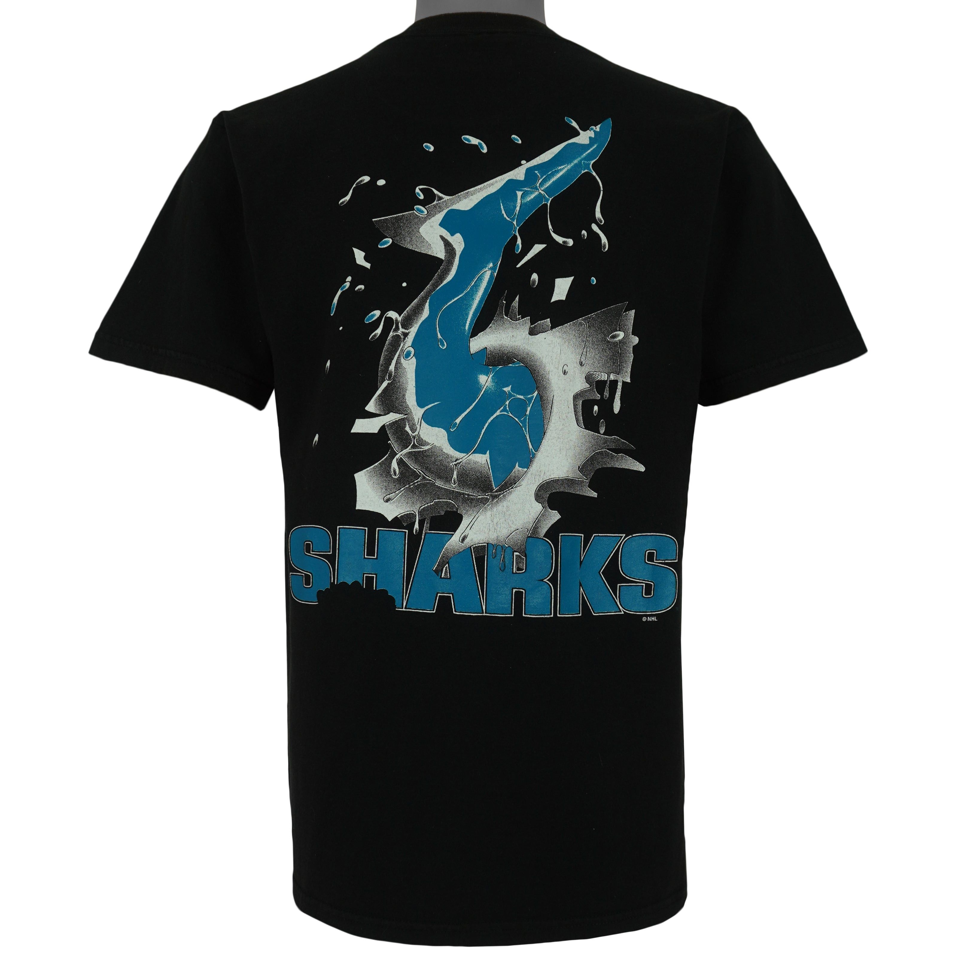 Vintage NHL - San Jose Sharks X Animal Breakout T-Shirt 1990s Size US M / EU 48-50 / 2 - 2 Thumbnail