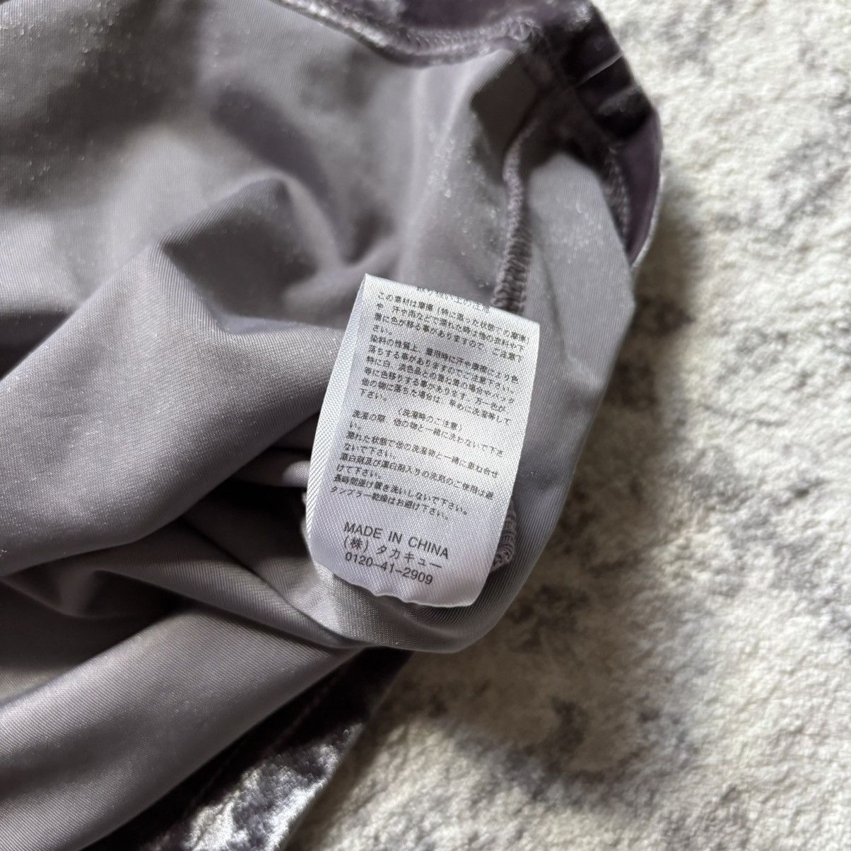 Roen Roen x Semantic Design Velour Heart Long Sleeve T-Shirt Size US M / EU 48-50 / 2 - 9 Thumbnail