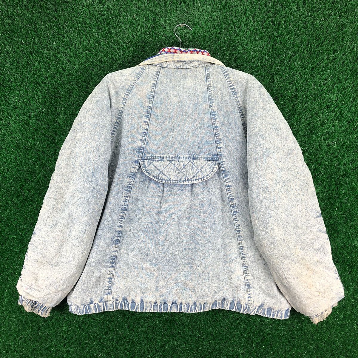 Japanese Brand Vintage 90's Light Blue Denim Faded Jacket by Gitano Size US XL / EU 56 / 4 - 4 Thumbnail