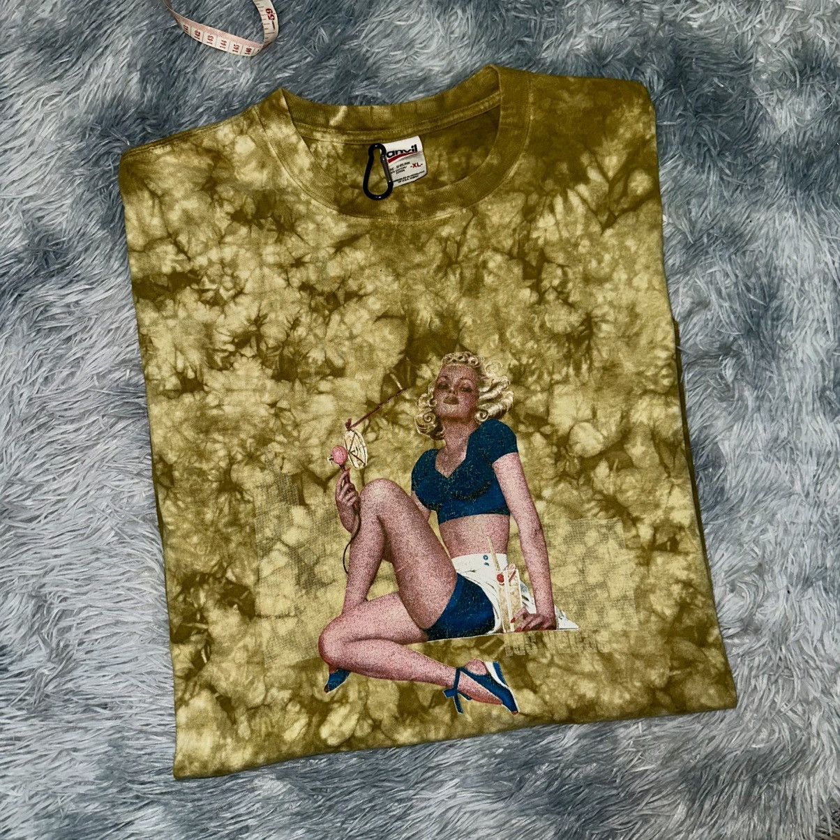 Vintage Vintage Marilyn Monroe Tie Dye Las Vegas Size US XL / EU 56 / 4 - 1 Thumbnail
