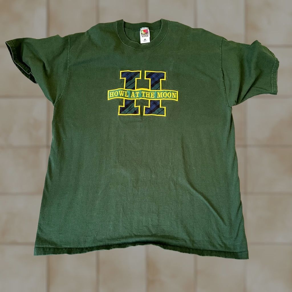 Fruit Of The Loom VINTAGE Fruit of the Loom Shirt Mens XL Green Made in USA Heavy Size US XL / EU 56 / 4 - 1 Thumbnail