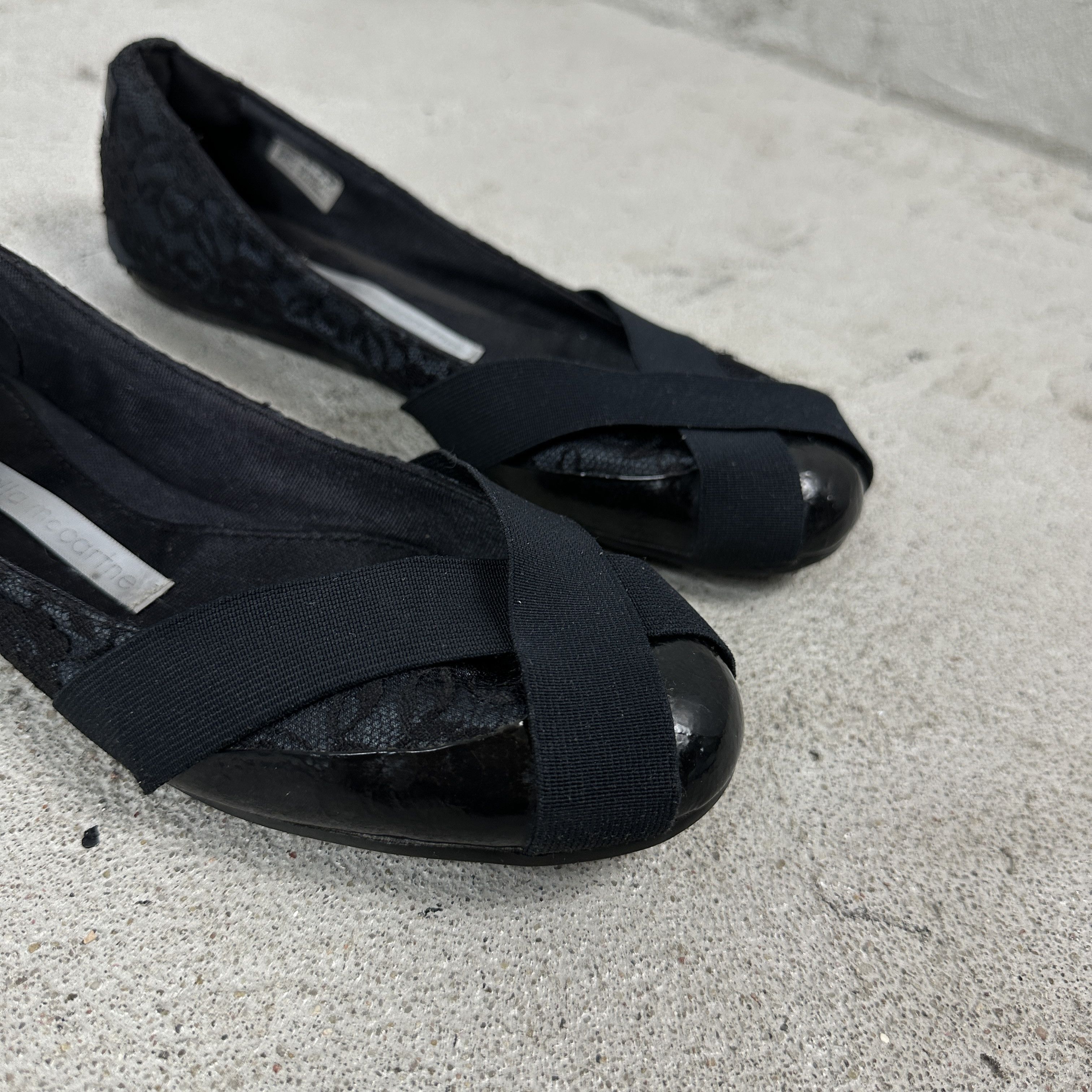 Adidas × Vintage Vintage Adidas x Stella McCartney Lace Ballerina Shoes Size US 8.5 / IT 38.5 - 5 Thumbnail