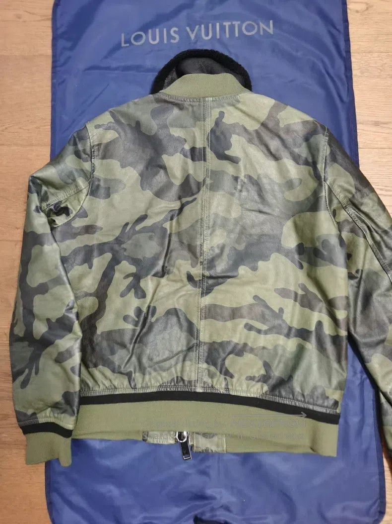 Valentino Valentino Camouflage leather jacket Size US M / EU 48-50 / 2 - 3 Thumbnail
