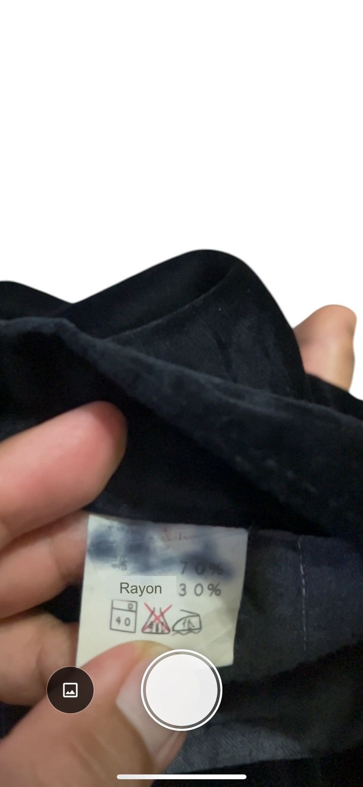 Japanese Brand × Johnbull John Bull Black Velvet Rayon Cotton Pants size 28 x 30 inche Size US 28 / EU 44 - 9 Thumbnail