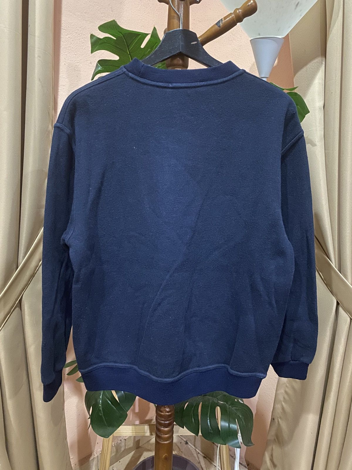 Longchamp Vintage Longchamp Paris Navy Blue Embroidered Sweatshirt Size US M / EU 48-50 / 2 - 6 Thumbnail