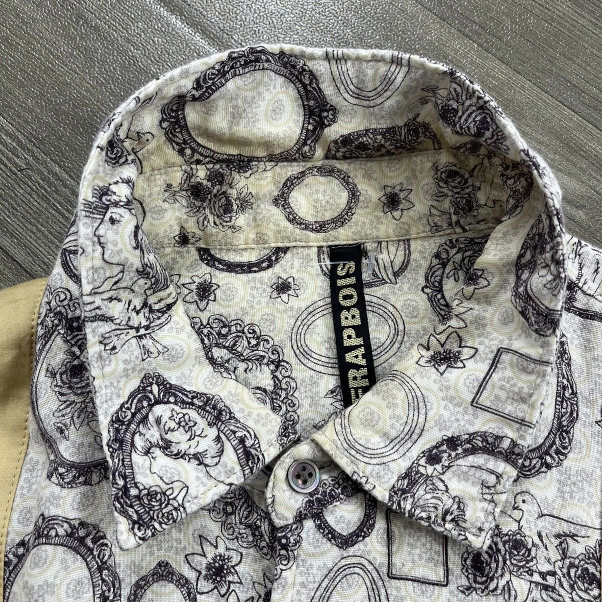 Frapbois Vintage Frapbois Issey Miyake Baroque Cameo Pattern Shirt Size US S / EU 44-46 / 1 - 5 Thumbnail