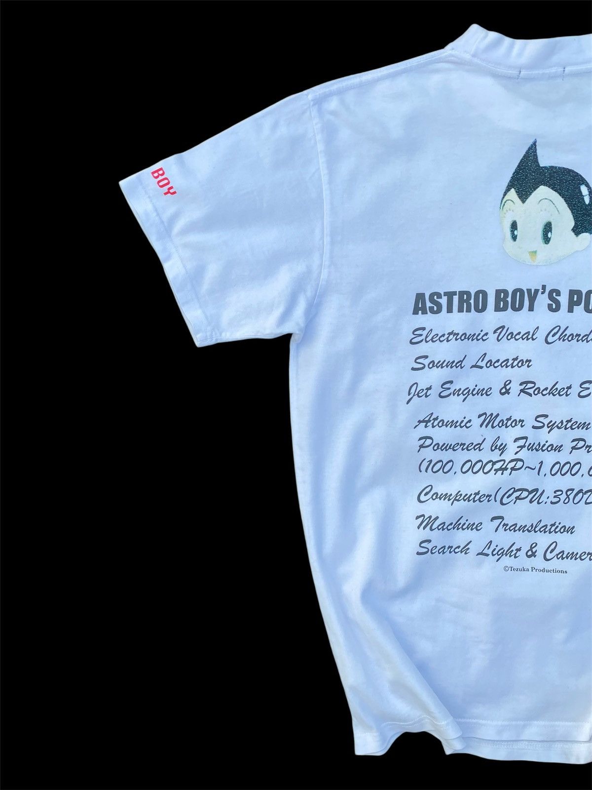 Cartoon Network × Japanese Brand Tezuka Productions Astro Boy Short Sleeve Printed T-Shirt Size US M / EU 48-50 / 2 - 2 Thumbnail