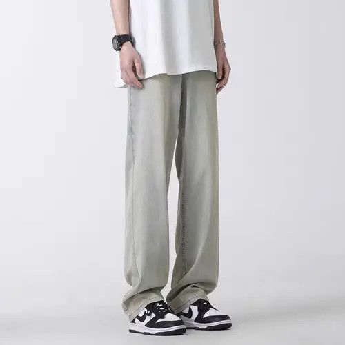 Japanese Brand Fukada x Arai Gray High Street Vintage Loose Jeans Size US 29 - 6 Thumbnail