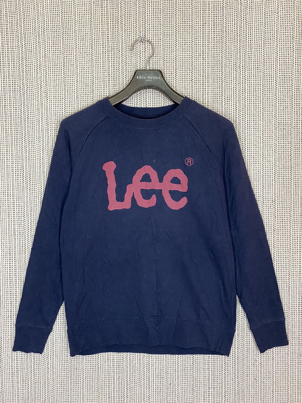 Lee × Vintage 🔥Lee spell out big logo sweatshirt crewneck pullover Size US L / EU 52-54 / 3 - 1 Thumbnail