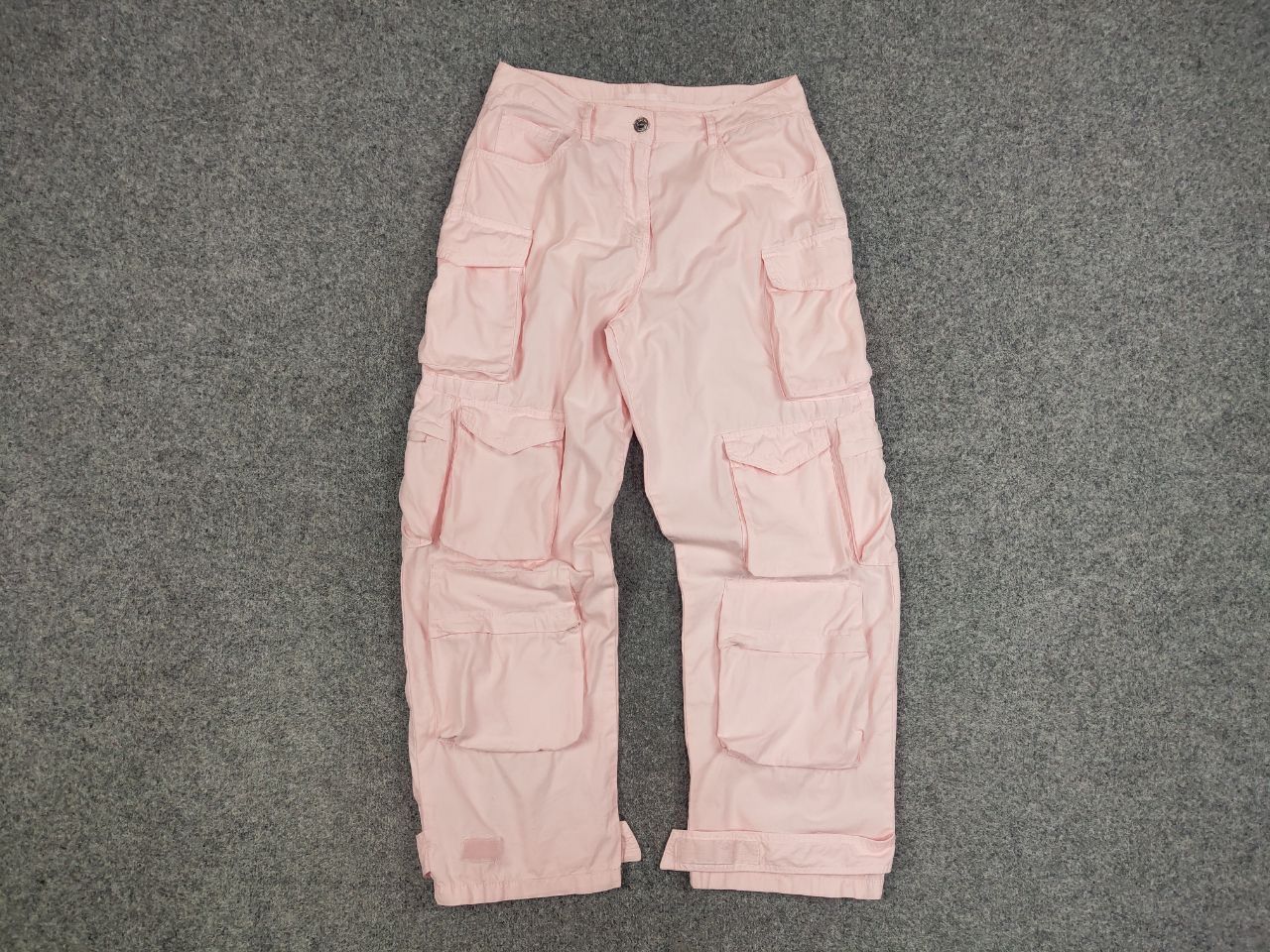 Hysteric Glamour Vintage If Six Was Nine Style Y2K Pink Parachute Cargo Pants Size 30" / US 8 / IT 44 - 9 Thumbnail