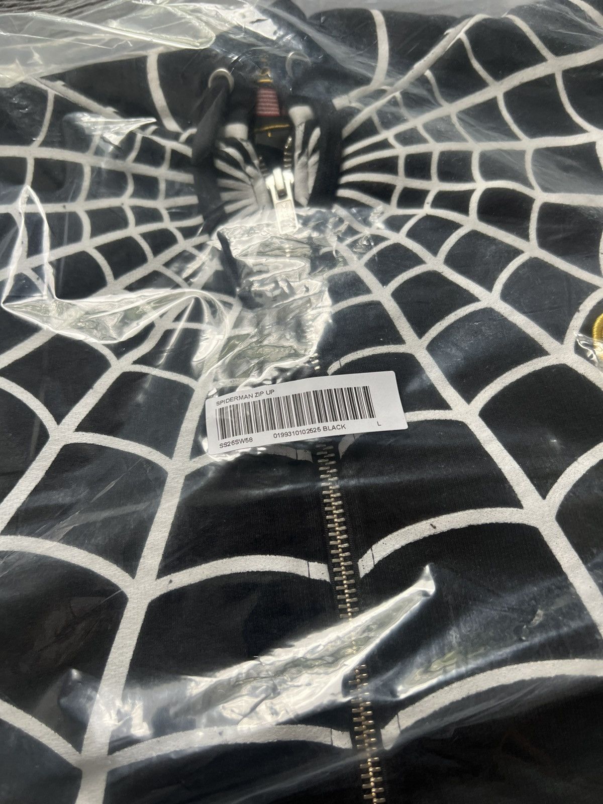 Supreme × Vanson Leathers Supreme Vanson Leathers Spider Man Zip Up Hooded Sweatshirt Size US L / EU 52-54 / 3 - 3 Thumbnail