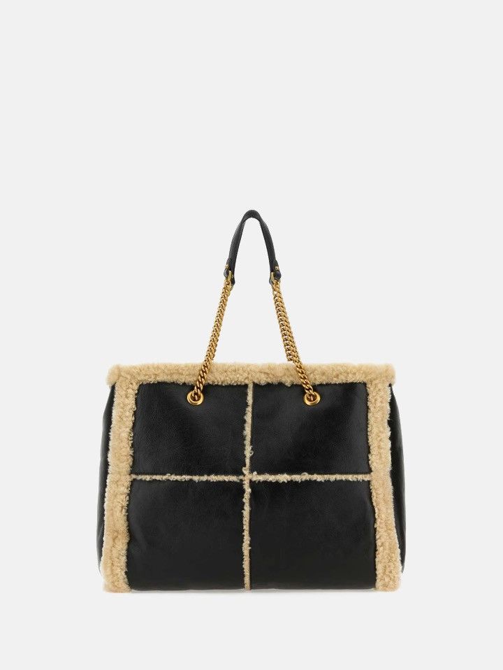 Gucci Gucci GG Marmont Large Tote in Merino Wool Trim Size ONE SIZE - 3 Thumbnail