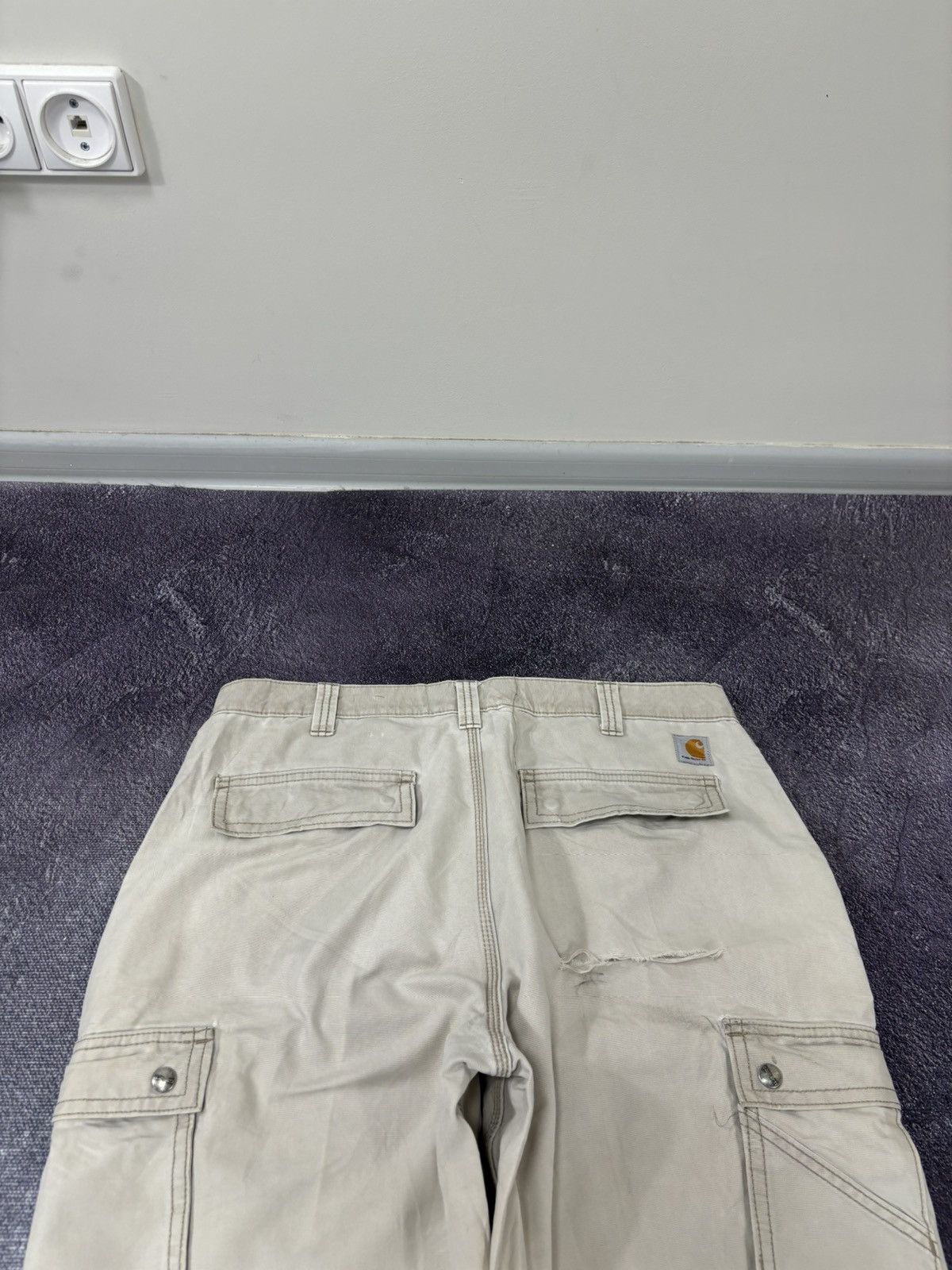 Carhartt Vintage Carhartt Y2K Work Hype Relaxed Fit Cargo Pants Size US 36 / EU 52 - 7 Thumbnail