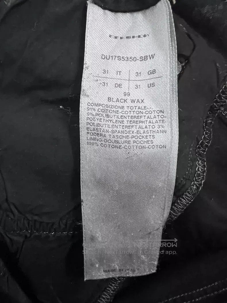 Rick Owens Rick Owens Waxed Stretch Denim Pants Size 31. Size US 31 - 5 Thumbnail