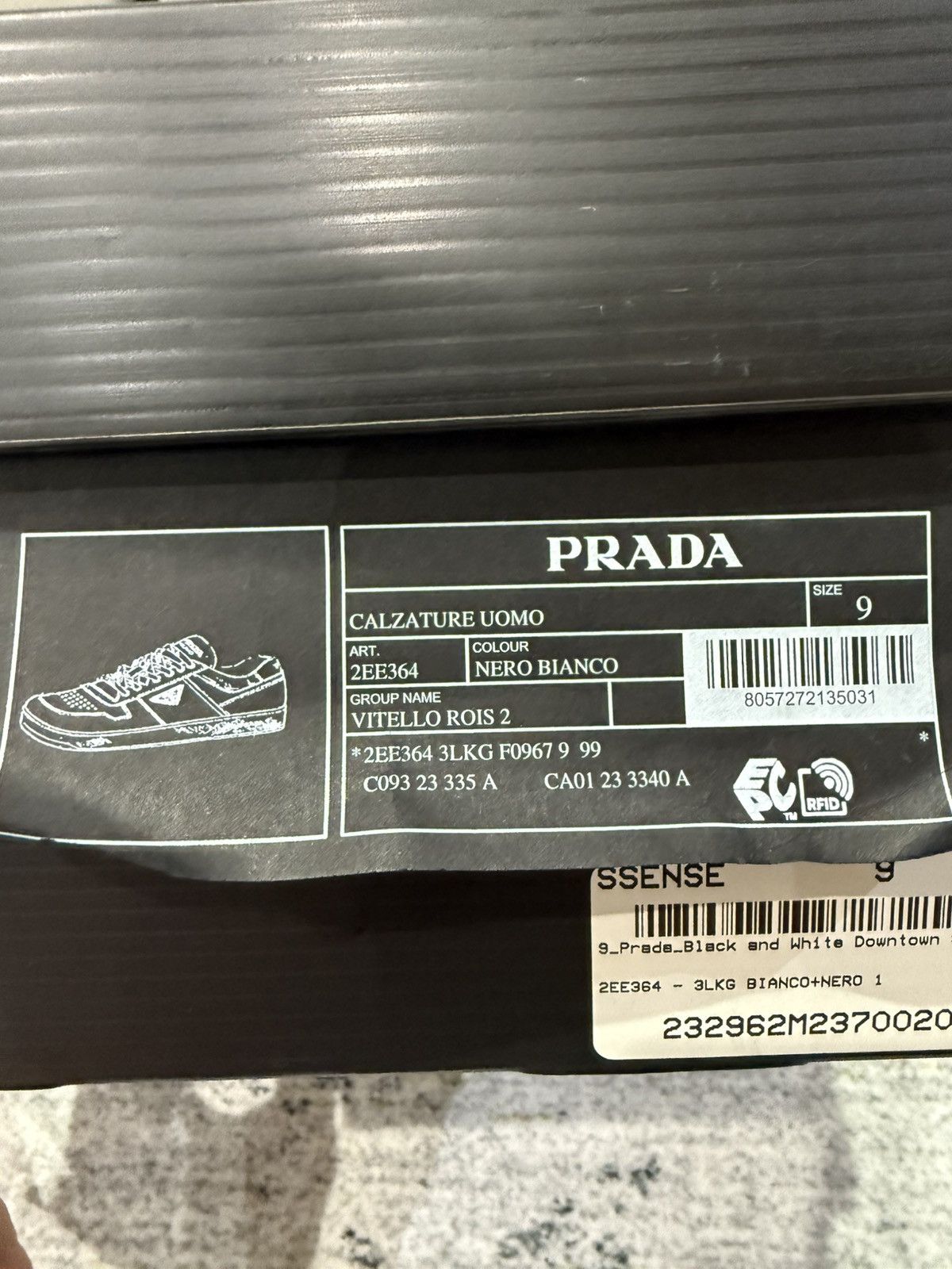 Prada Prada low top leather sneakers Size US 9 / EU 42 - 4 Thumbnail