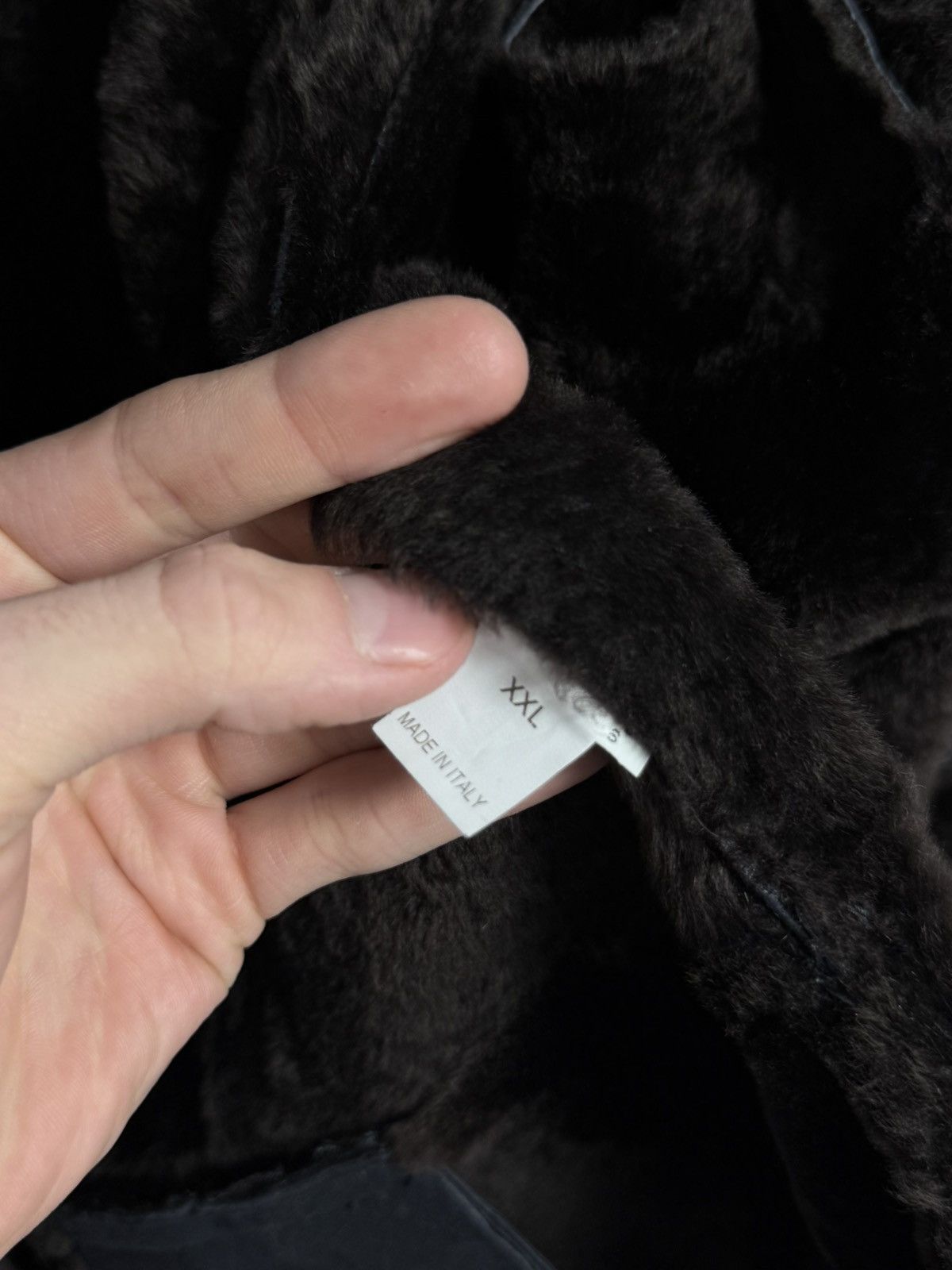 Brunello Cucinelli Brunello Cucinelli Shearling Leather Biker Fur Heavy Coat Size US XXL / EU 58 / 5 - 19 Thumbnail