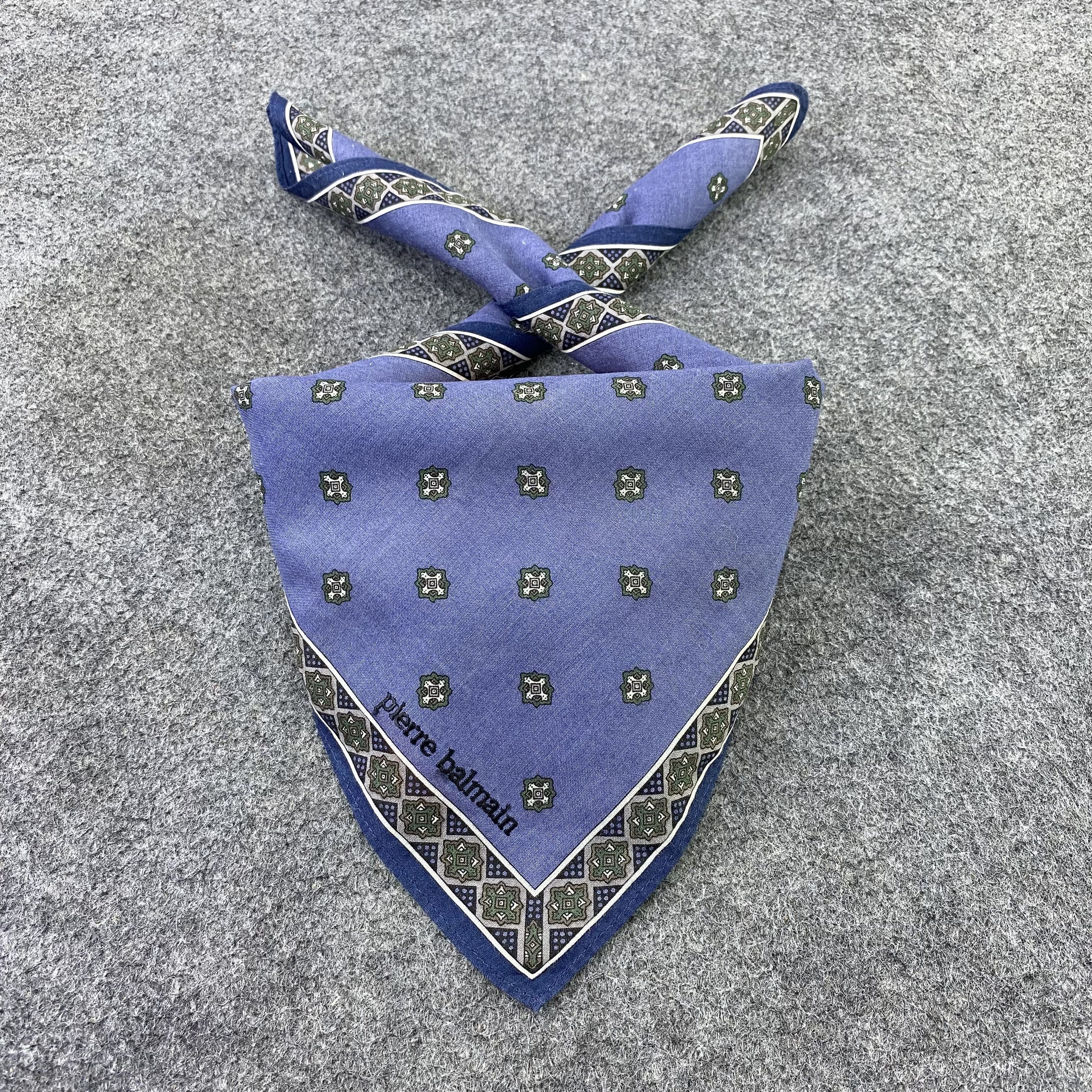 Pierre Balmain × Vintage Pierre Balmain Handkerchief / Bandana / Neckerchief -B709 Size ONE SIZE - 2 Thumbnail