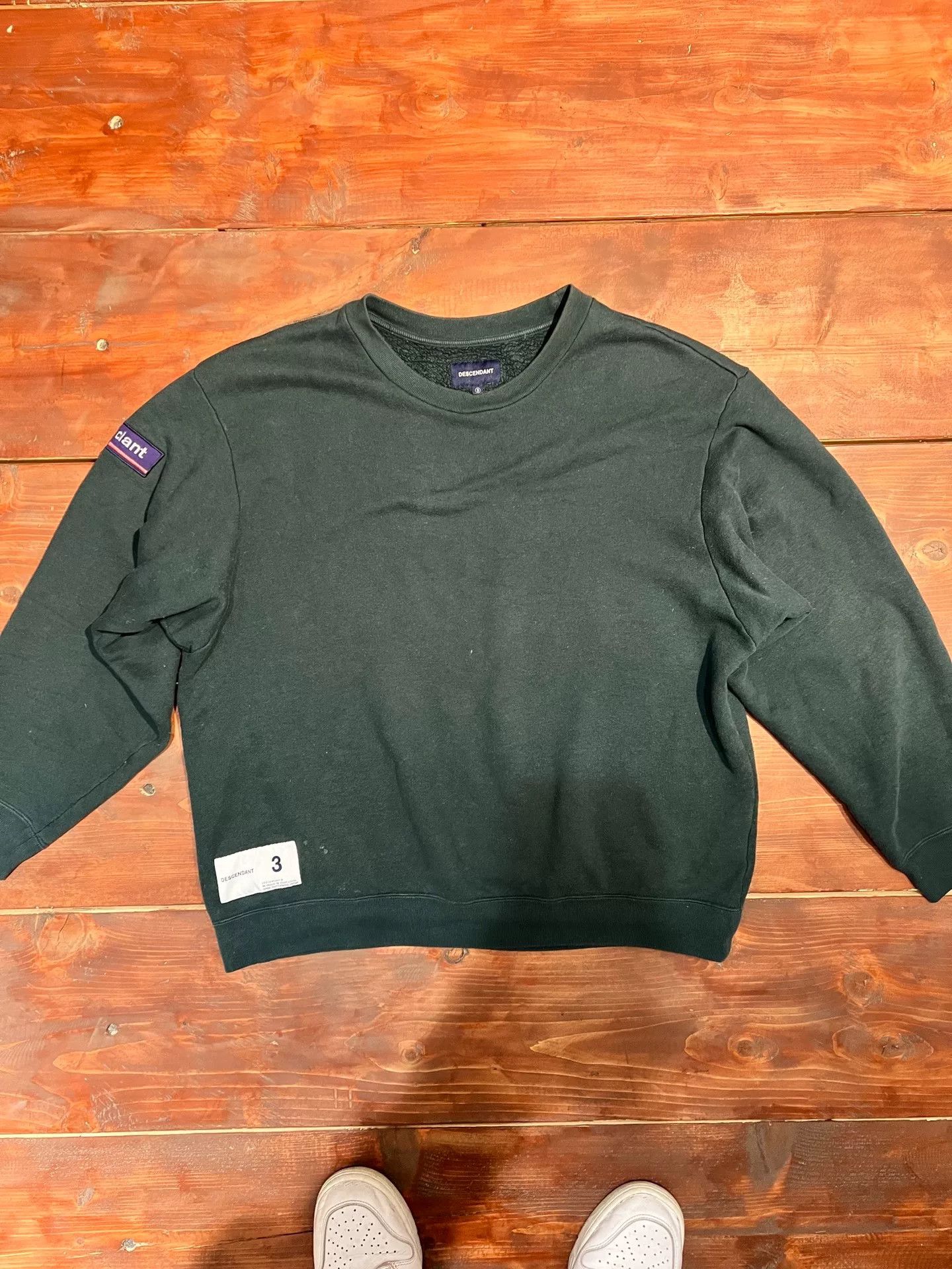 Descendant black DCDT Descendant embroidered sweatshirt Size US M / EU 48-50 / 2 - 1 Thumbnail