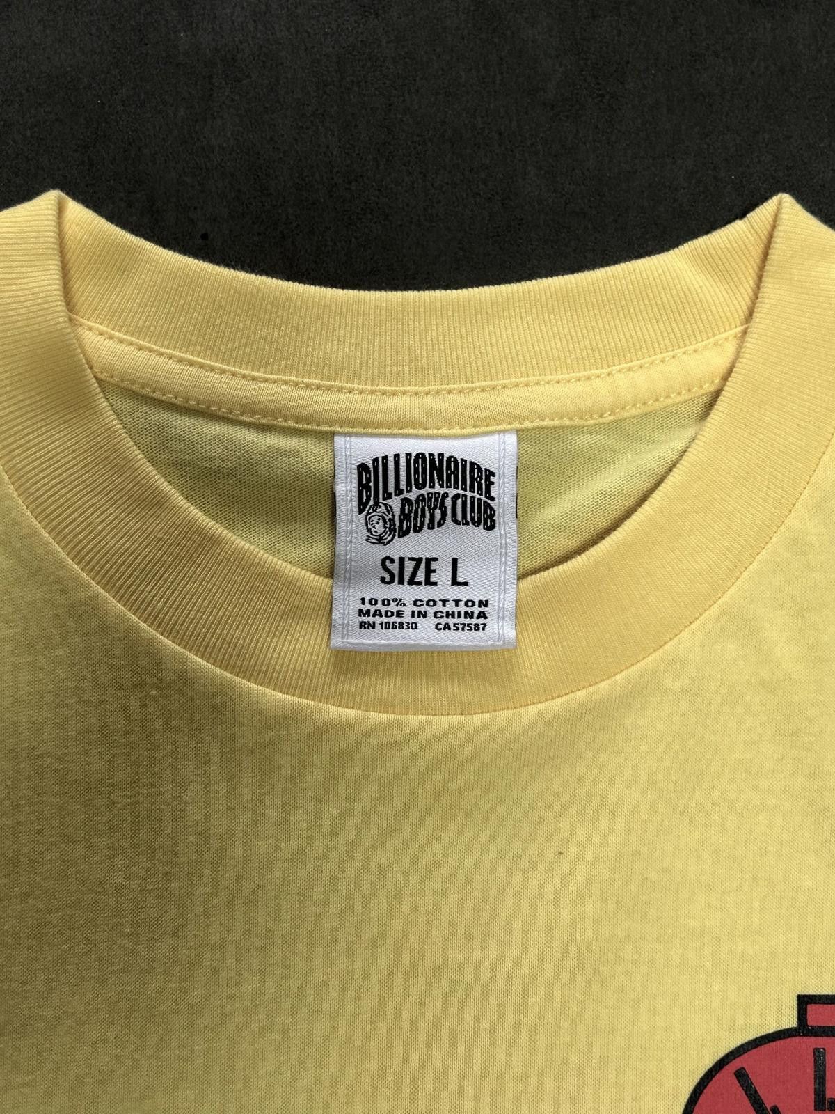 Billionaire Boys Club Rare Billionaire Boys Club BBC Supercar T-shirt Yellow Large Size US L / EU 52-54 / 3 - 5 Thumbnail