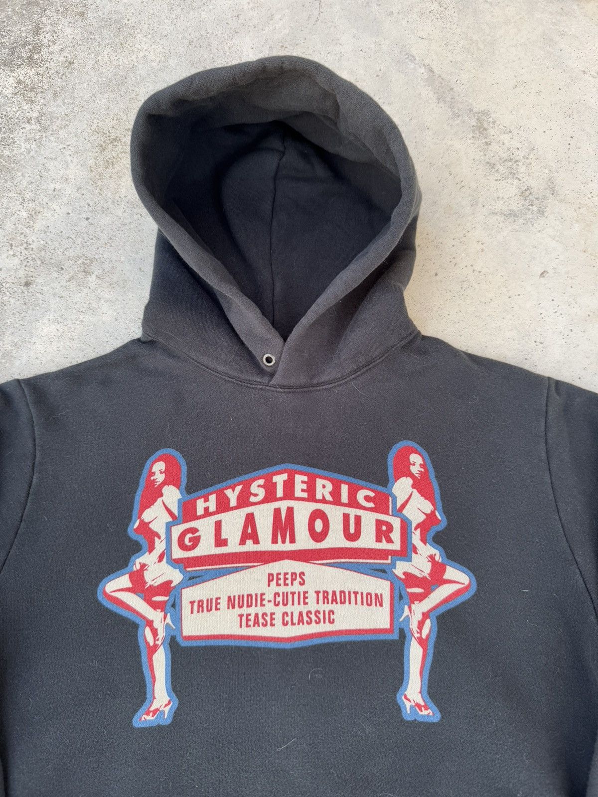 Hysteric Glamour Hysteric Glamour Peeps Nudie-Cutie Hoodie Size US M / EU 48-50 / 2 - 2 Thumbnail