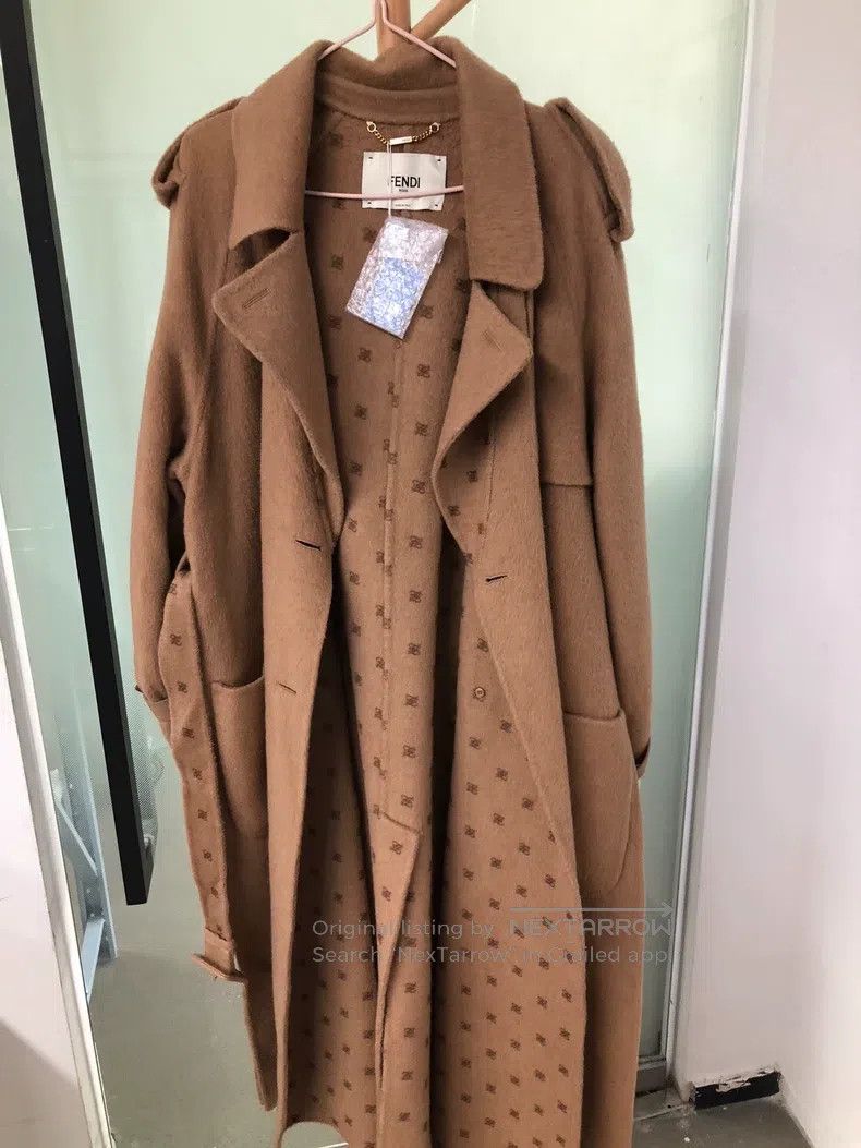 Fendi Fendi All-Print Coat Size XS / US 0-2 / IT 36-38 - 1 Thumbnail