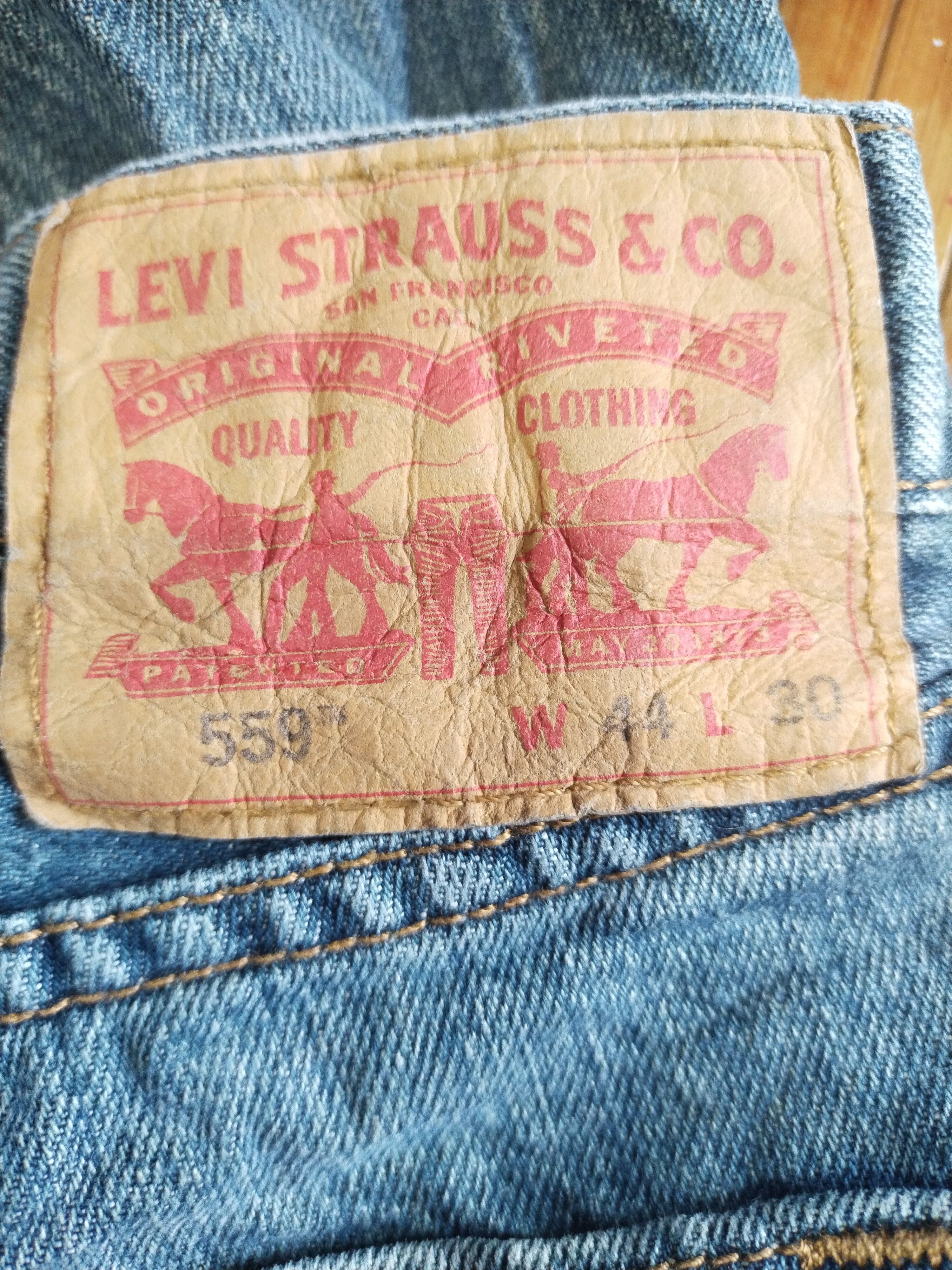 Levi's × Vintage Jeans Levis 559 Sz 44" Size US 44 / EU 60 - 18 Thumbnail