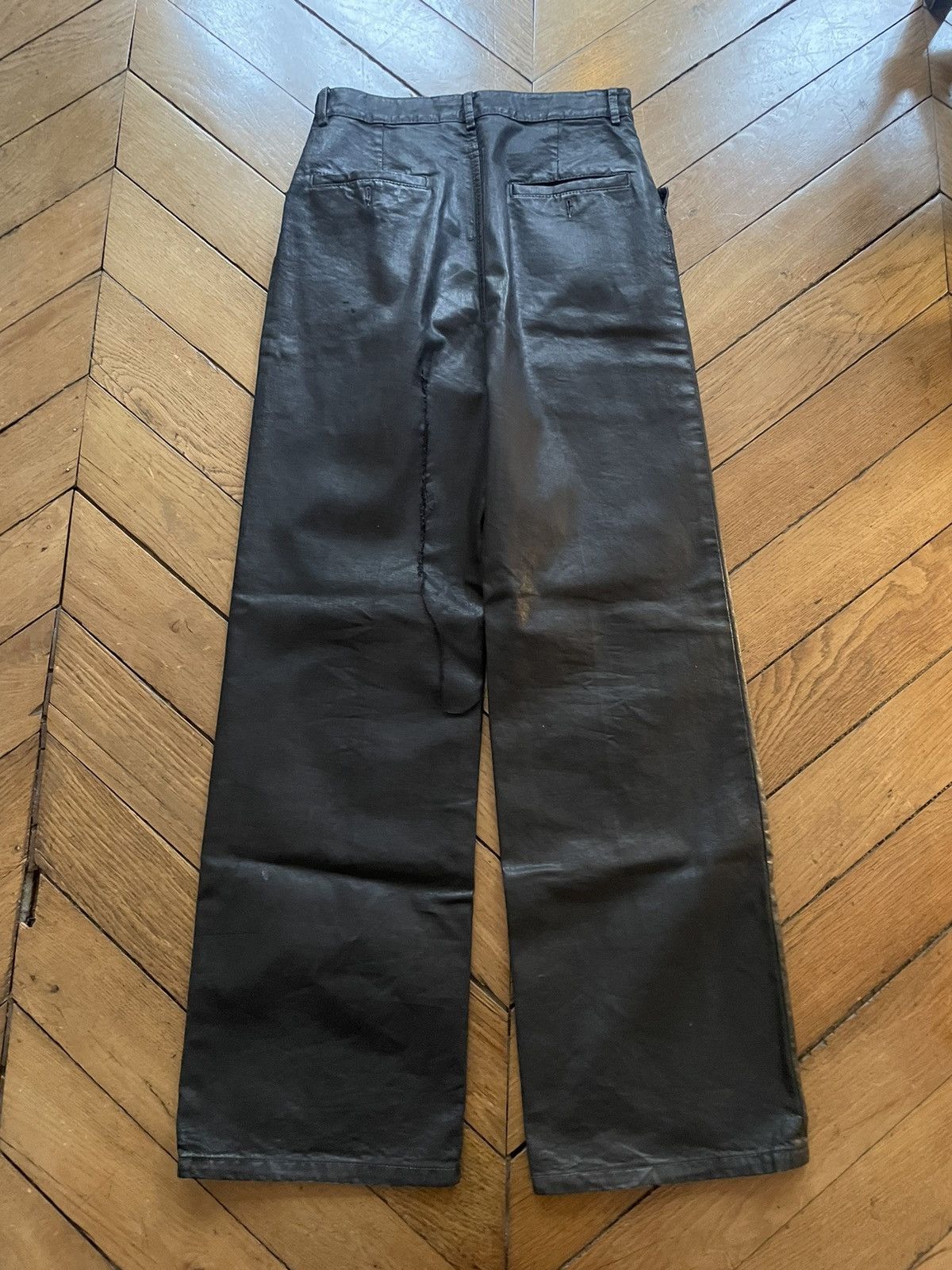 Rick Owens Rick Owens Mastodon Waxed Black Wide Denim Size US 30 / EU 46 - 8 Thumbnail
