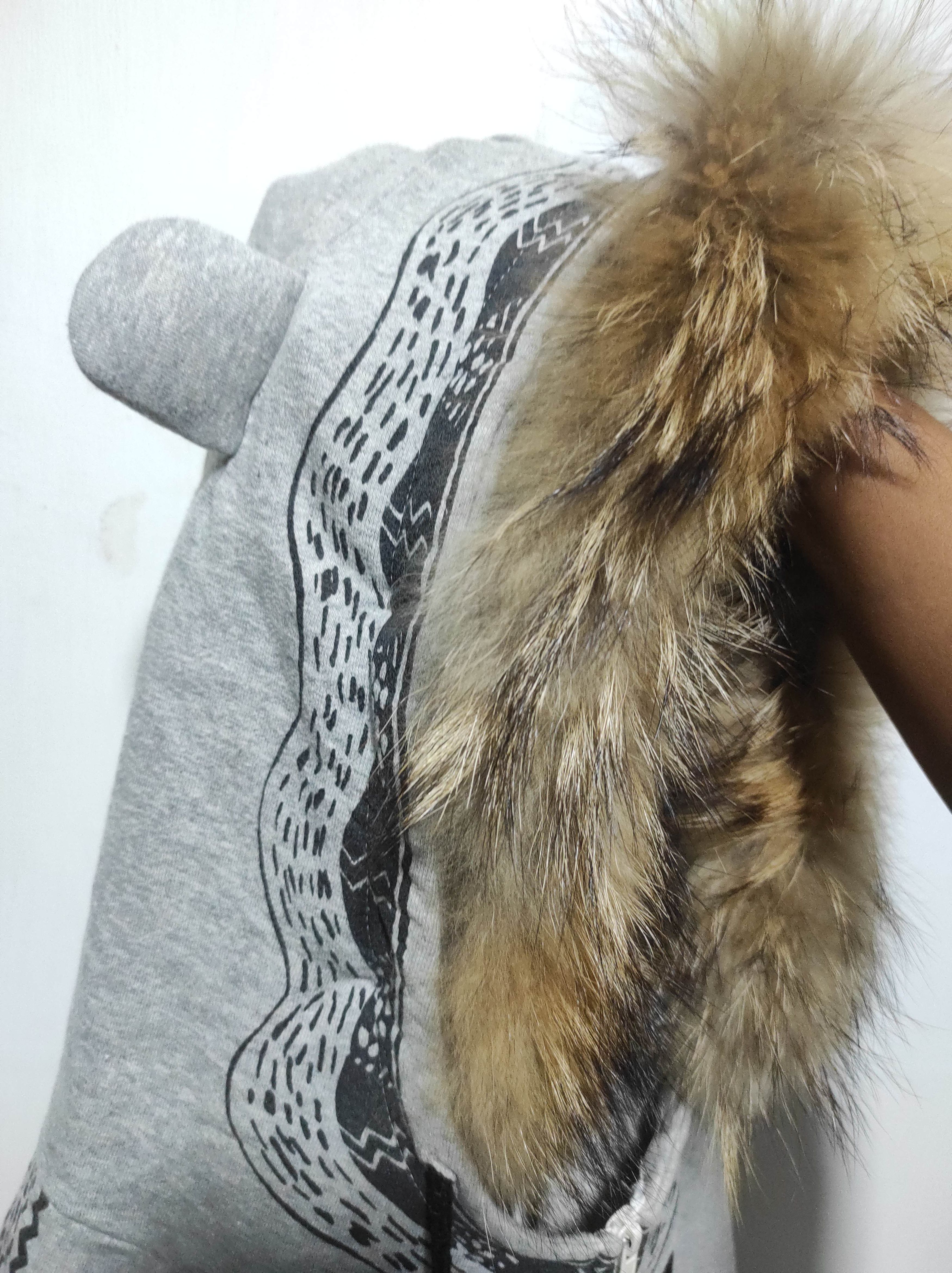 Hysteric Glamour Lazer Heaven Zip Fur Hoodie Ifsixwasnine Lgb Style Size US L / EU 52-54 / 3 - 20 Thumbnail