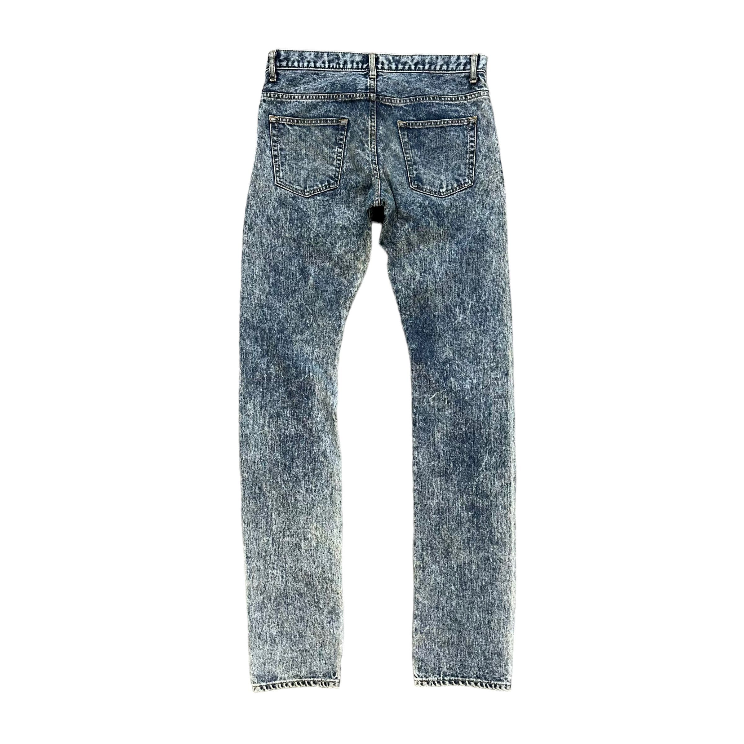 Lithium Lithium Homme Acid Wash Skinny Jeans #9114-58 Size US 32 / EU 48 - 9 Thumbnail