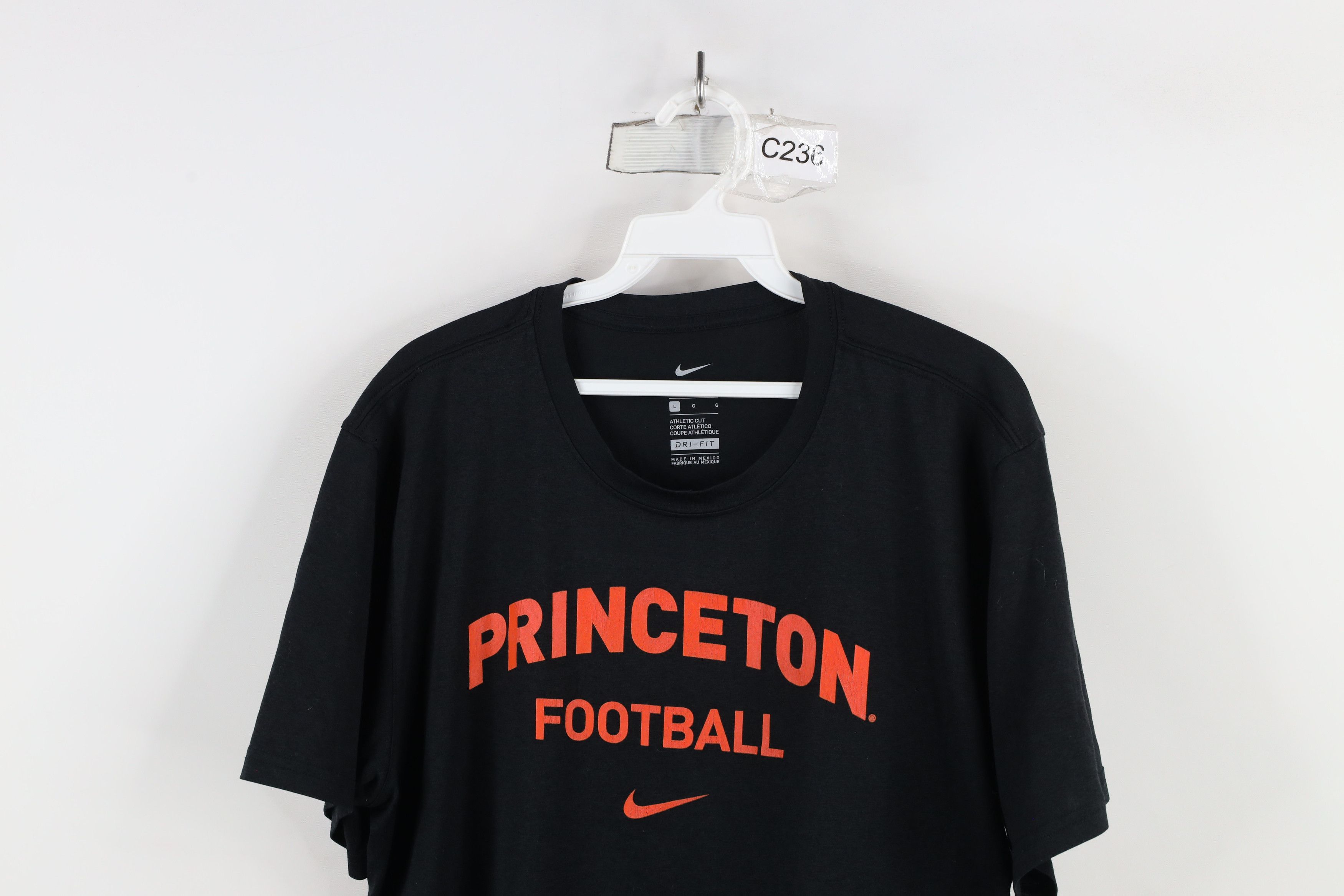 Nike × Vintage Nike Princeton University Football Short Sleeve T-Shirt Size US L / EU 52-54 / 3 - 2 Thumbnail