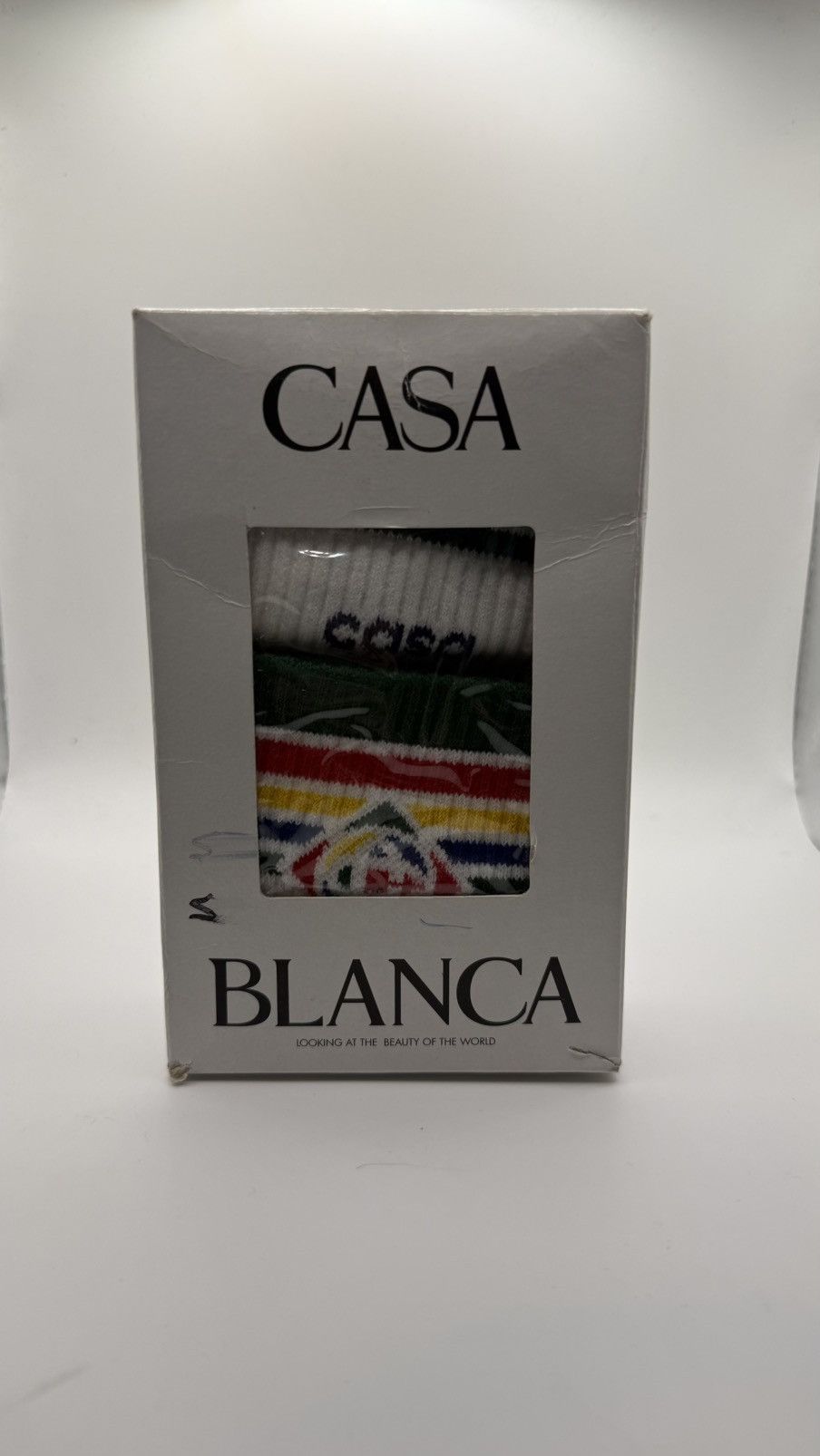 Casablanca Casablanca Rainbow Striped Socks Size ONE SIZE - 1 Thumbnail