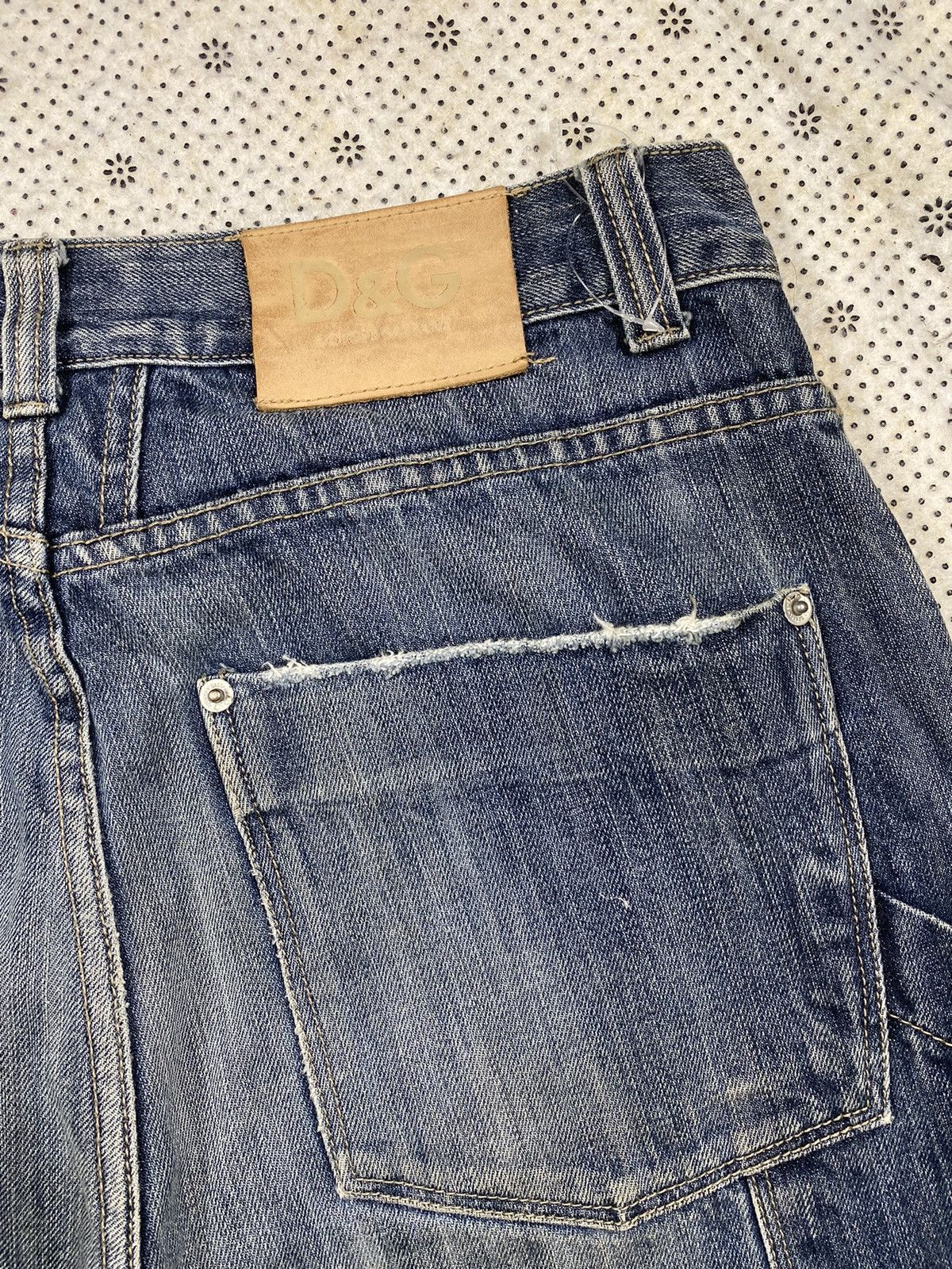 Dolce & Gabbana Authentic Double Knee Denim By Dolce And Gabbana Size US 34 / EU 50 - 7 Thumbnail