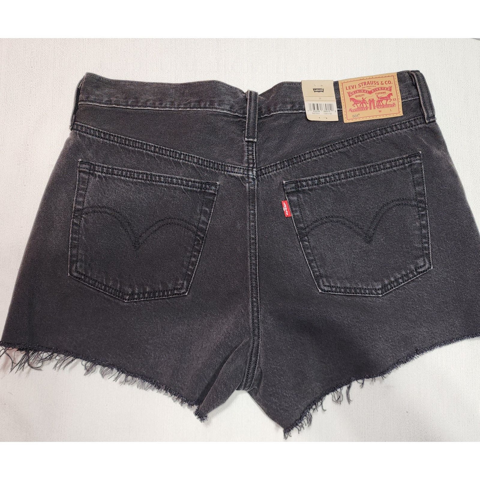 Levi's Levi's women's shorts 501 button fly W31'' Size 31" - 2 Thumbnail