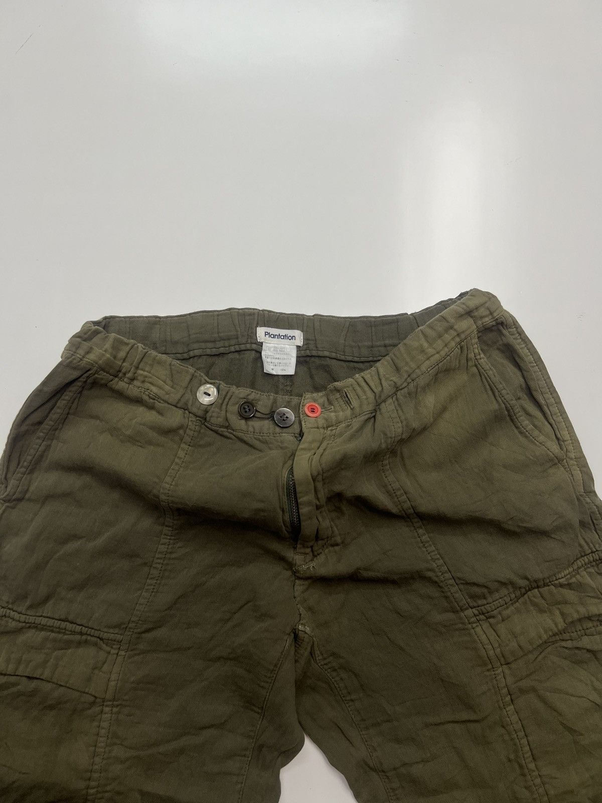 Issey Miyake Plantation by Issey Miyake 3Q Cargo Pants Size 30 Size US 30 / EU 46 - 3 Thumbnail