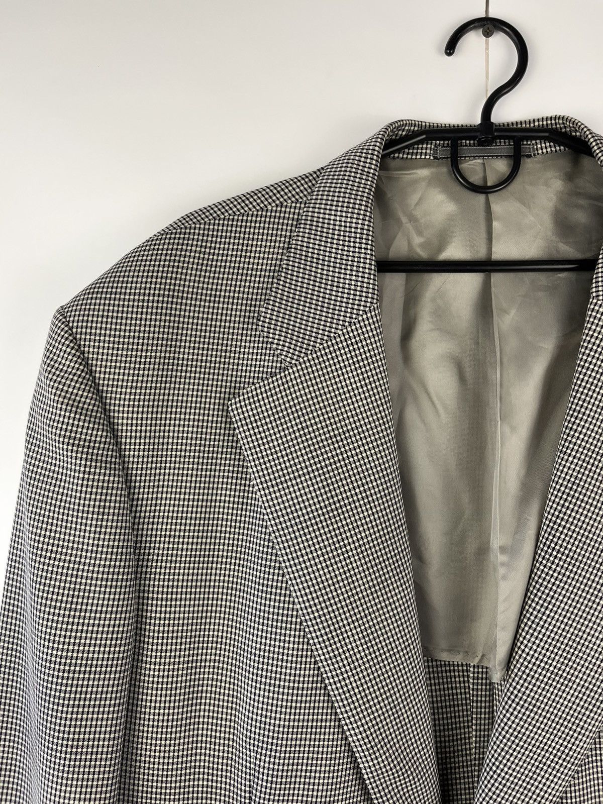 Ermenegildo Zegna Ermenegildo Zegna VIntage Wool Plaid Blazer Jacket Size 46R - 2 Thumbnail