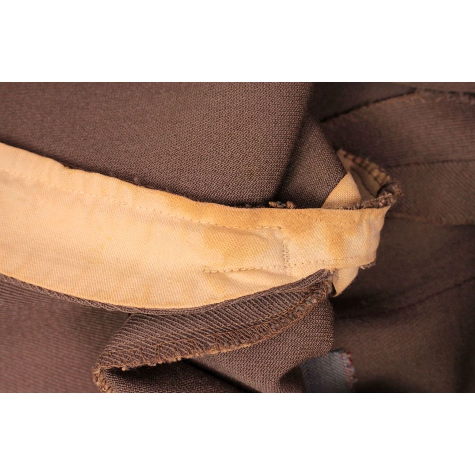 Vintage VINTAGE Day's Ranger Whipcord Hunting Pants 40s 50s Wool Brown Mens 36x30 Size US 36 / EU 52 - 7 Thumbnail