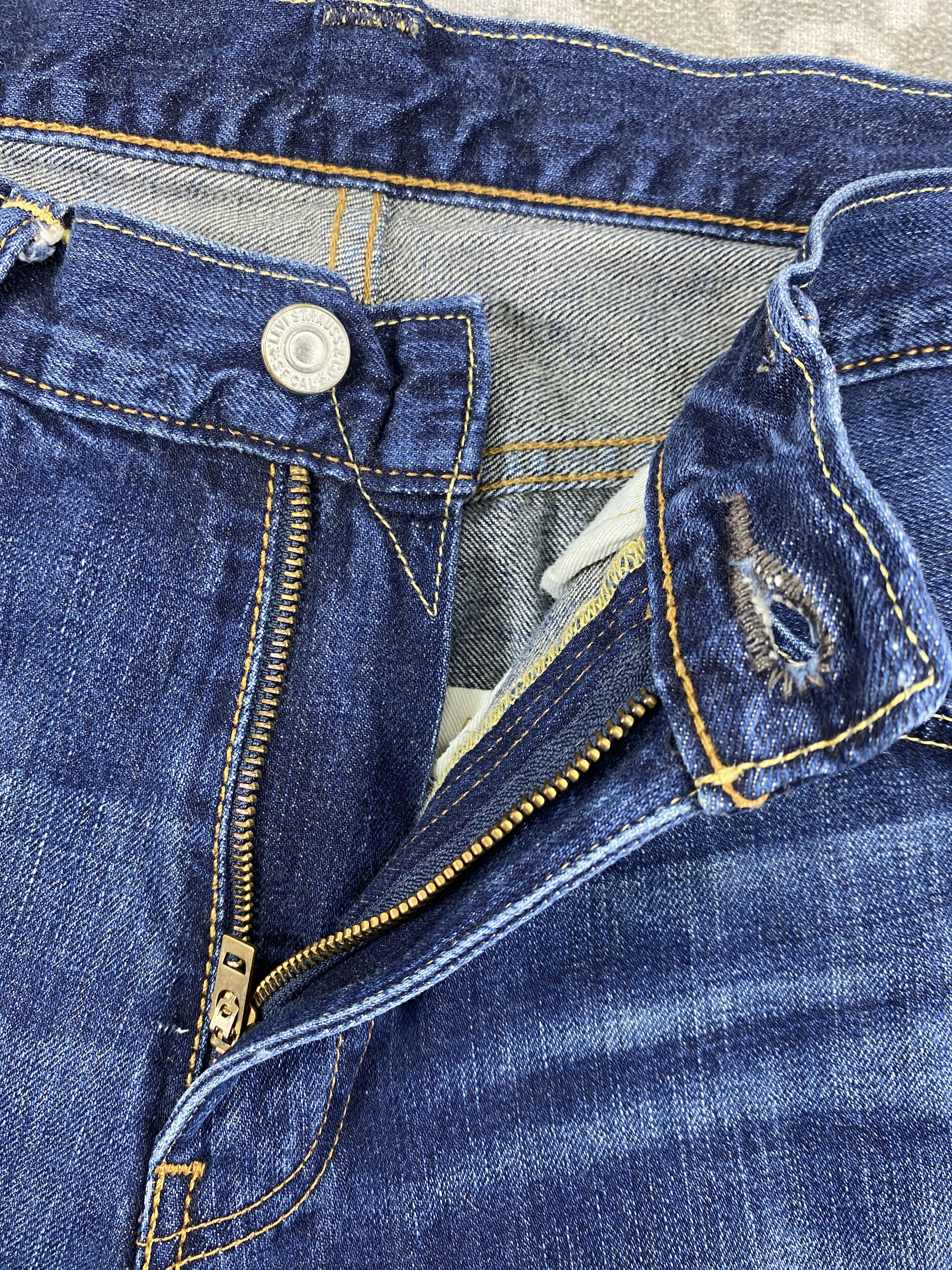 Levi's Distressed Blue Vintage Levi's 503 Jeans 32x32 Denim- JN3552 Size US 32 / EU 48 - 7 Thumbnail