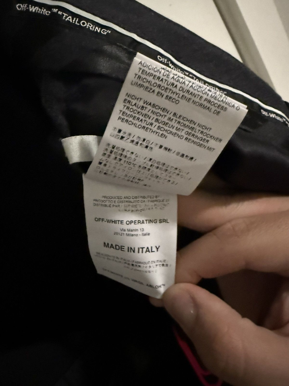 Off-White Off-White Flared Dress Pants Size US 32 / EU 48 - 7 Thumbnail
