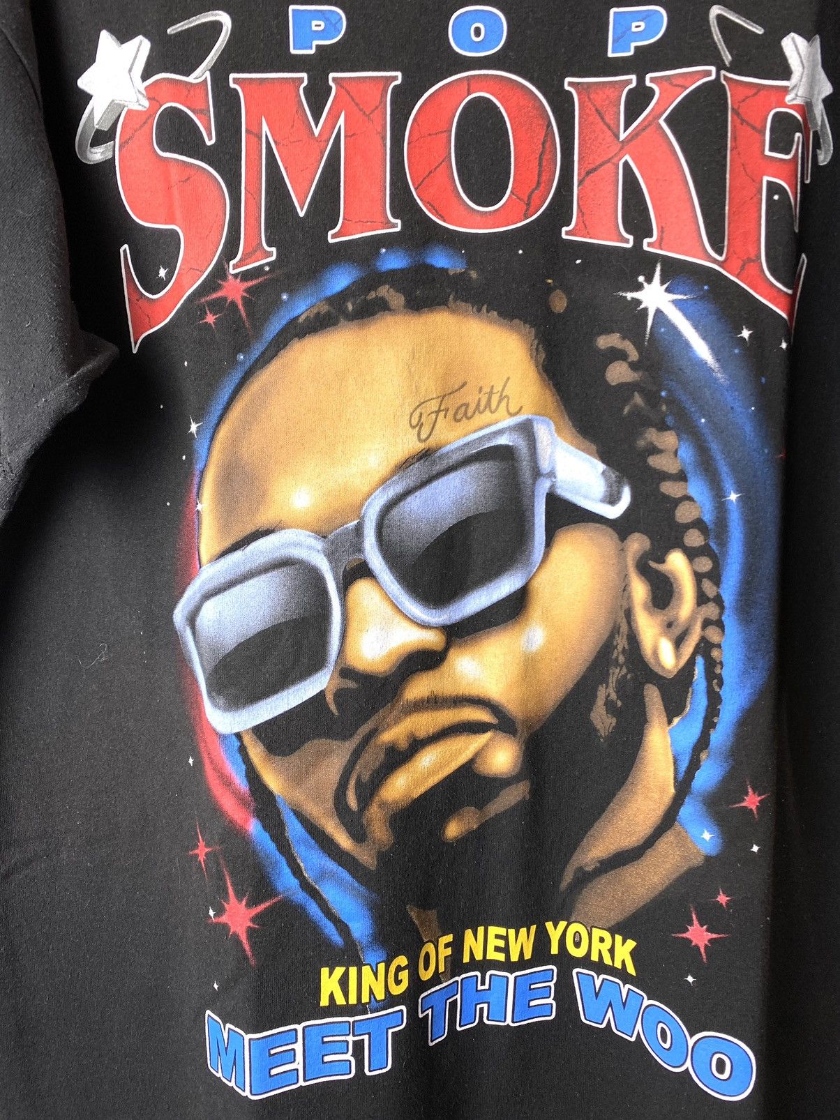 Rap Tees Pop Smoke Meet The Woo T Shirt Rap Hip Hop Drill Size US M / EU 48-50 / 2 - 2 Thumbnail