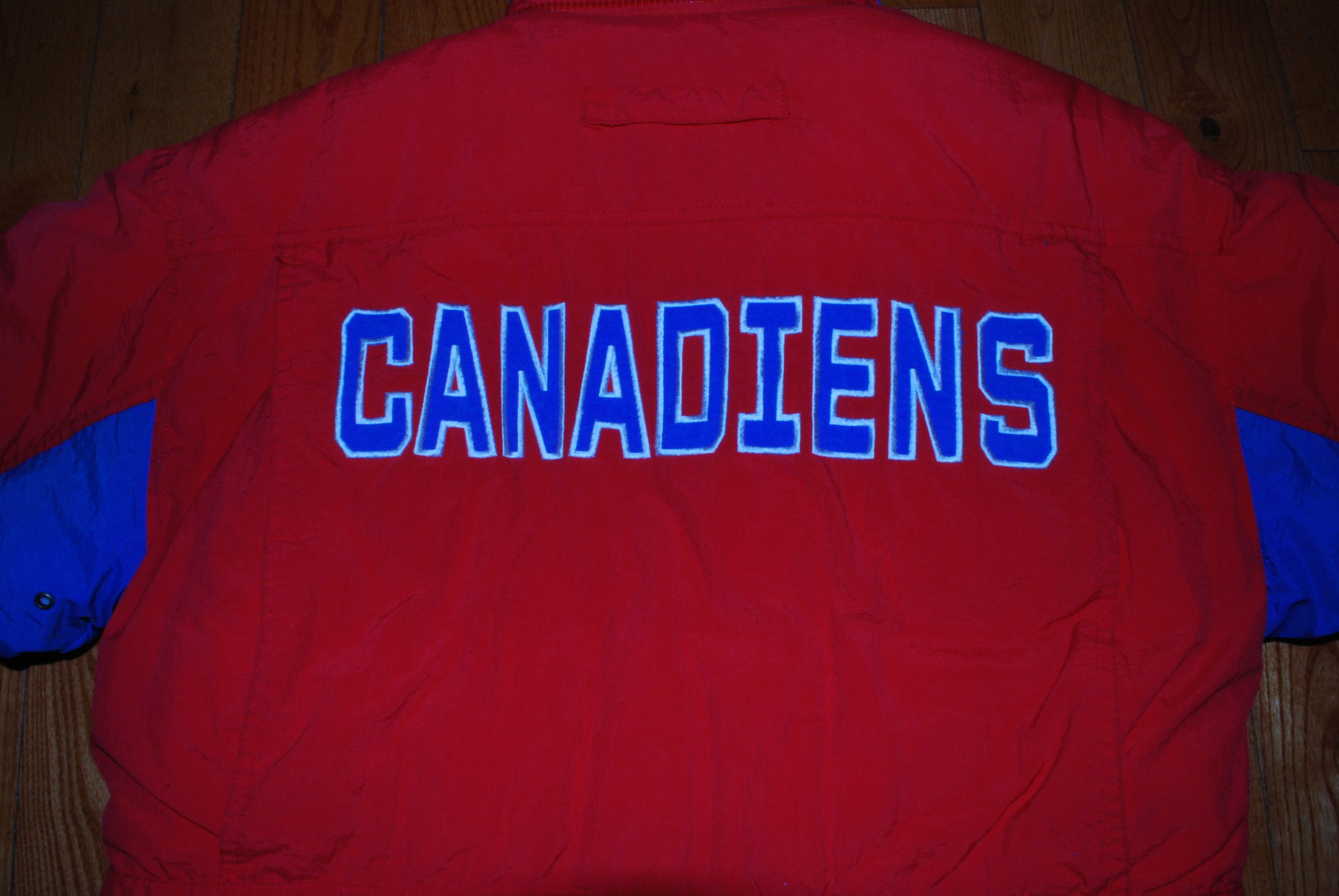 NHL Vintage 1980s NHL Montreal Canadiens Parka Jacket Size US L / EU 52-54 / 3 - 5 Thumbnail